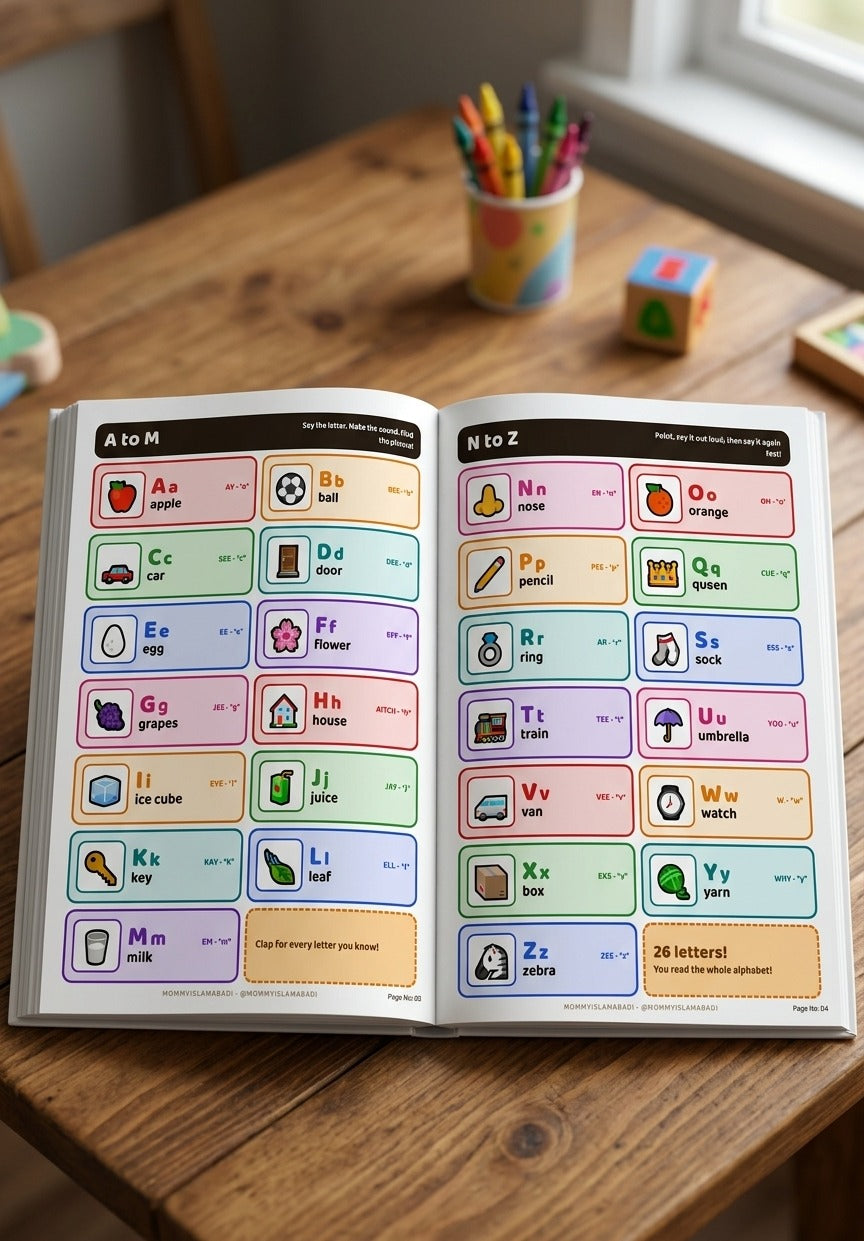 MY FIRST READING LEARNER - BY MOMMY ISLAMABADI